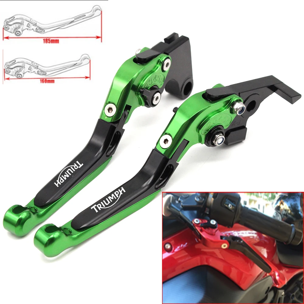Motorcycle CNC Adjustable Foldable brake Clutch Levers for Triumph STREET TWIN 2016 2017 with Logo
Motorcycle CNC Adjustable Foldable brake Clutch Levers for Triumph STREET TWIN 2016 2017 with Logo