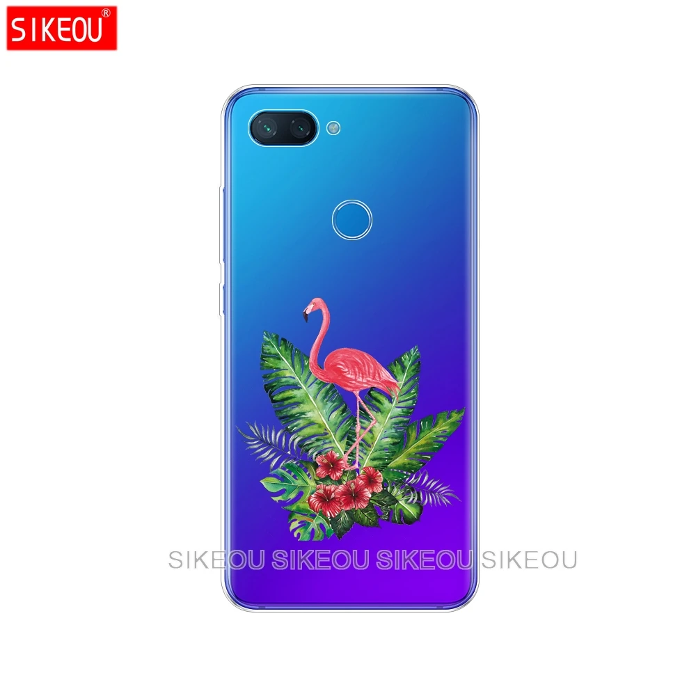 Силиконовый чехол для Xiaomi mi 8 LITE 6 26 дюйма мягкий ТПУ телефона lite задняя крышка mi8