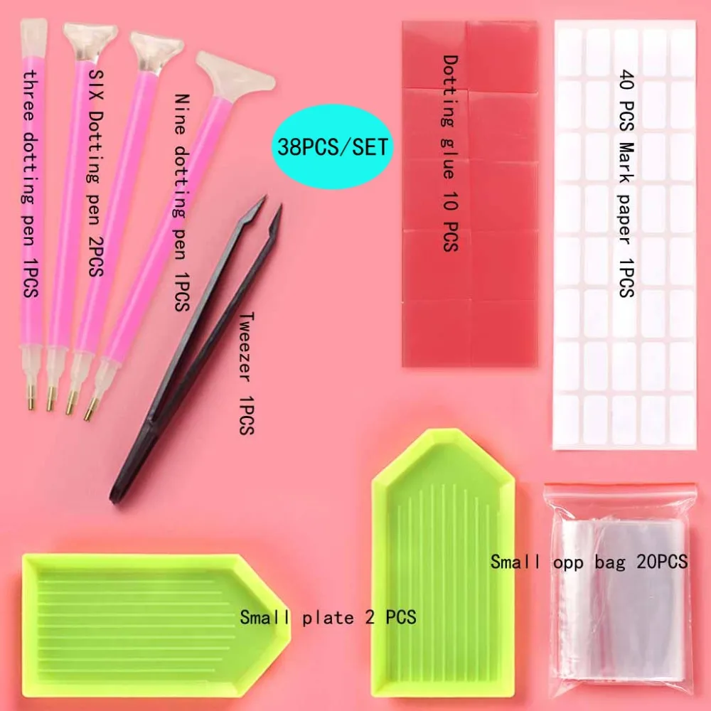 DIY Diamond Painting Tool Kits Mosaic making Diamond Embroidery Accessories storange Boxes Cross Stitch Cases Fast Tools Kit
DIY Diamond Painting Tool Kits Mosaic making Diamond Embroidery Accessories storange Boxes Cross Stitch Cases Fast Tools Kit