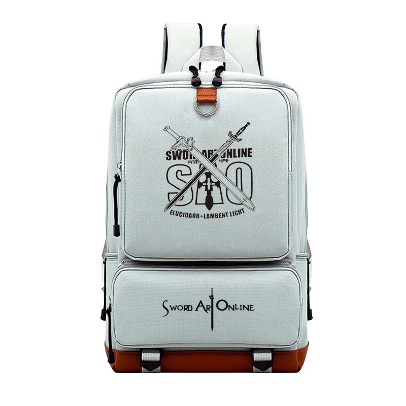 Casual Sword Art Online Bags Daily Stident Backpack Fashion Cool High Quality Travel Laptop Men WomenTeens Travel Knapsack
Casual Sword Art Online Bags Daily Stident Backpack Fashion Cool High Quality Travel Laptop Men WomenTeens Travel Knapsack