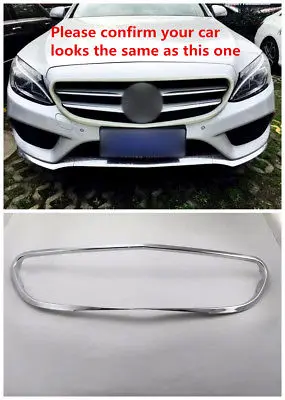 Хромированная передняя решетка рамка накладка 1 шт. для Benz C Class W205 Sedan 14-18
Хромированная передняя решетка рамка накладка 1 шт. для Benz C Class W205 Sedan 14-18