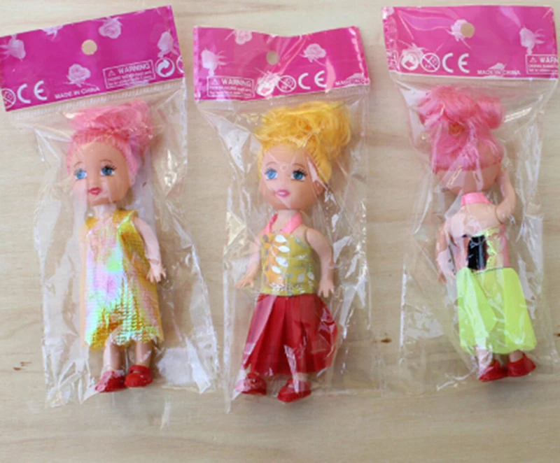 1 шт. модные Мультяшные куклы принцессы сестры мини игрушки для детей подарок на