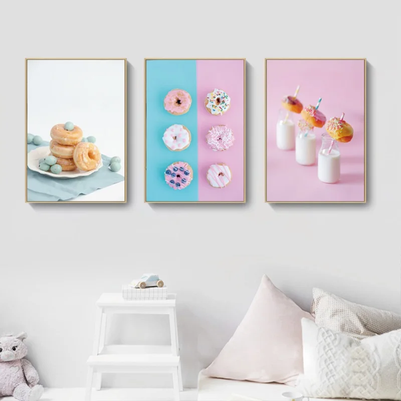 Nordic Food Poster Sweet Dessert Canvas Painting Donuts Posters And Prints Decoration Wall Art Pictures for Restaurant Unframed
Nordic Food Poster Sweet Dessert Canvas Painting Donuts Posters And Prints Decoration Wall Art Pictures for Restaurant Unframed