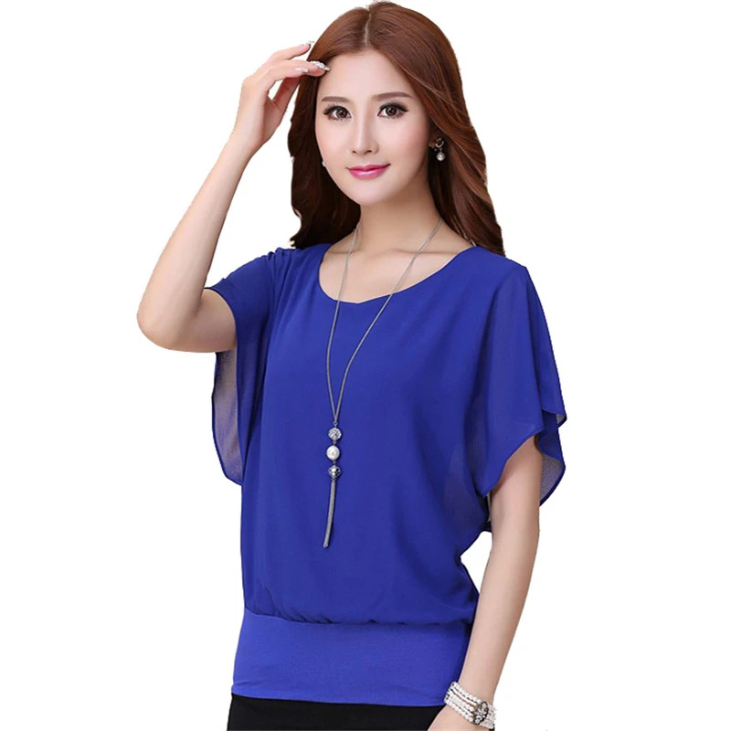 CHSDCSI Ruffle Batwing Short Sleeve Casual White Plus Size Shirts Summer Chiffon Blouse New Womens Tops Fashion Women 5XL
CHSDCSI Ruffle Batwing Short Sleeve Casual White Plus Size Shirts Summer Chiffon Blouse New Womens Tops Fashion Women 5XL