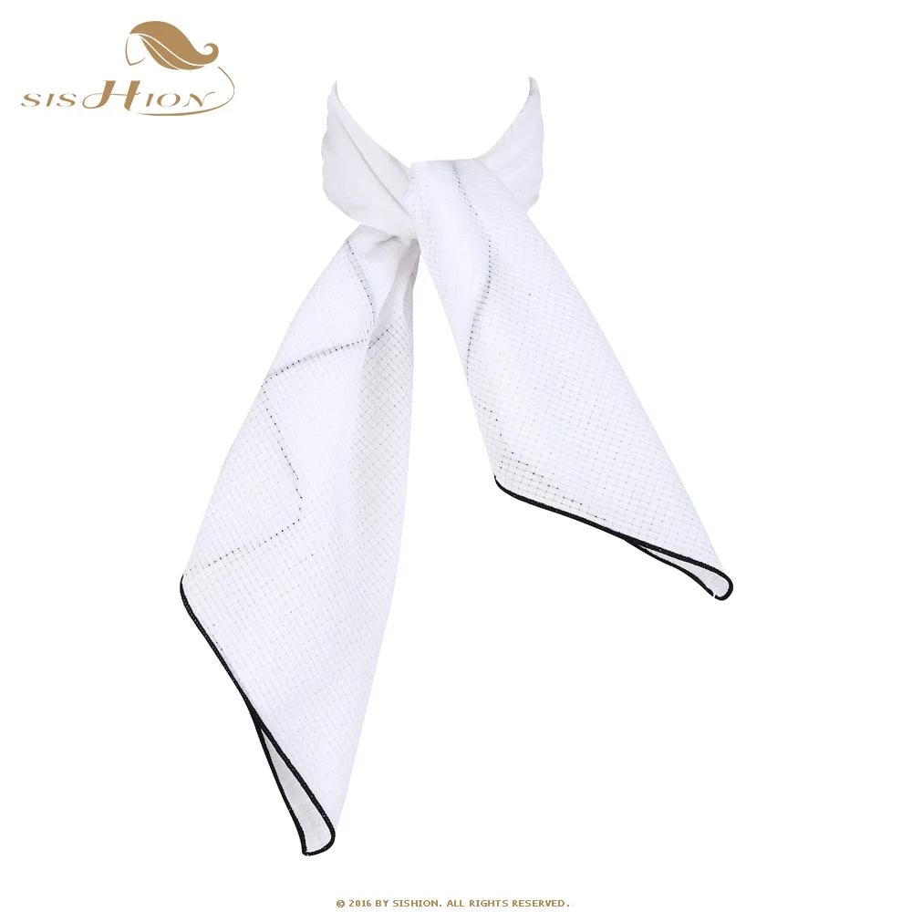 SISHION White Women Scarf Small Square Solid Color Collar Little Cravat Scarves 70*70cm Ladies Chiffon Handkerchief SD0017
SISHION White Women Scarf Small Square Solid Color Collar Little Cravat Scarves 70*70cm Ladies Chiffon Handkerchief SD0017