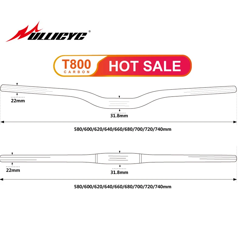 ULLICYC Trend X6 (BLUE) Mountain Bike Full Carbon Handlebar (Flat/Rise)31.8*580/600/620/640/660/680/700/720/740mm Free Ship
ULLICYC Trend X6 (BLUE) Mountain Bike Full Carbon Handlebar (Flat/Rise)31.8*580/600/620/640/660/680/700/720/740mm Free Ship