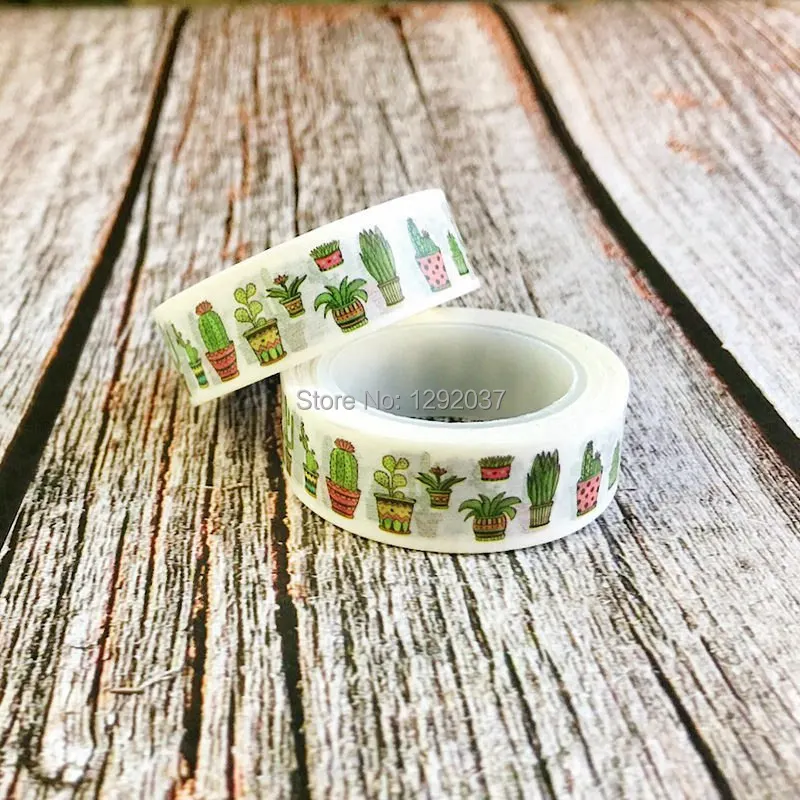 10M DIY Cute Cactus plants Japanese Washi Tape Decorative Adhesive Tape Masking Tape For Home Decoration Scrapbooking Diary
10M DIY Cute Cactus plants Japanese Washi Tape Decorative Adhesive Tape Masking Tape For Home Decoration Scrapbooking Diary