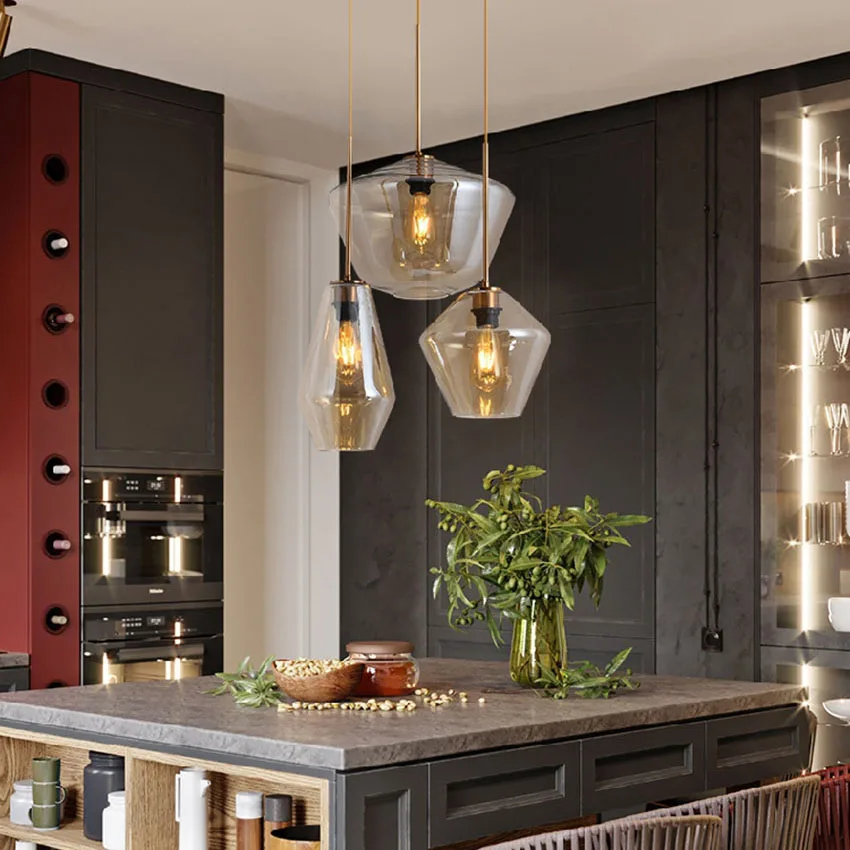 Nordic Loft Metal Glass Pendant Lamp Modern LED Pendant Light Living Room Bedroom Restaurant Kitchen Fixtures Lighting Luminaire
Nordic Loft Metal Glass Pendant Lamp Modern LED Pendant Light Living Room Bedroom Restaurant Kitchen Fixtures Lighting Luminaire