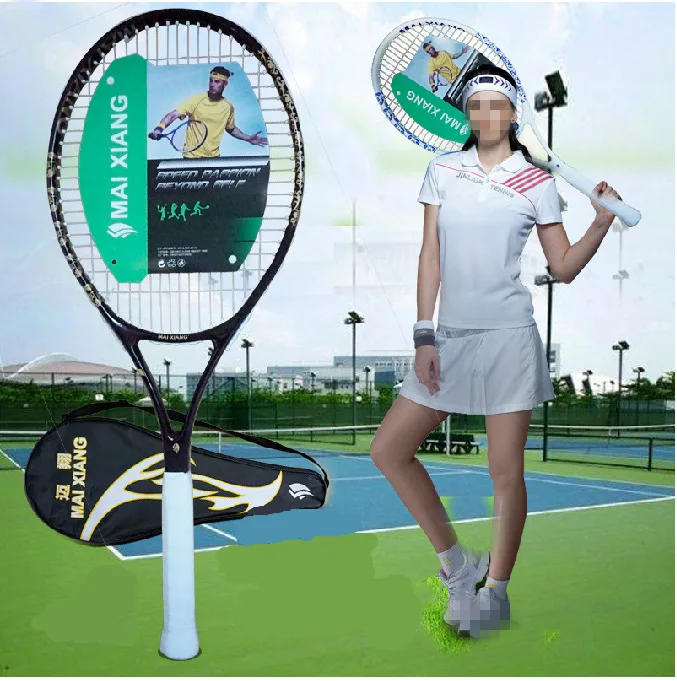 High Quality Carbon Fiber Tennis Racket Racquets . Tennis Grip Size 4 1/4 raquetas de tenis . Mai Xiang brand produce
High Quality Carbon Fiber Tennis Racket Racquets . Tennis Grip Size 4 1/4 raquetas de tenis . Mai Xiang brand produce