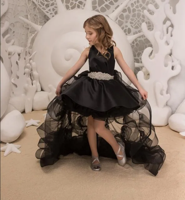 Pretty Puffy Flower Girl Dresses 2018 High Low Communion Dresses Pageant Dresses For Little Girls White Pink Black Any Size
Pretty Puffy Flower Girl Dresses 2018 High Low Communion Dresses Pageant Dresses For Little Girls White Pink Black Any Size