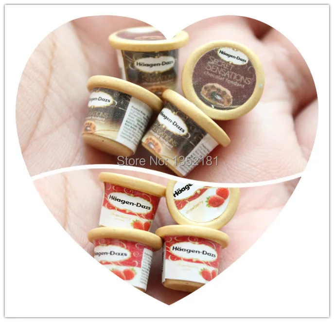 Милый миниатюрный кукольный домик в масштабе 1:12 Хаген dazs icecream 1097|haagen dazs|dollhouse mini1:12