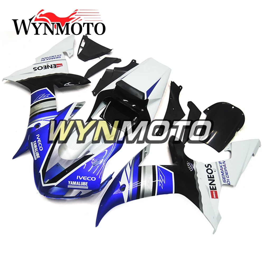 Полный комплект обтекателей для Yamaha YZF1000 R1 2002-2003 02 03 инъекция ABS пластмассовые Обтекатели синие белые рамки кузова Новинка
Полный комплект обтекателей для Yamaha YZF1000 R1 2002-2003 02 03 инъекция ABS пластмассовые Обтекатели синие белые рамки кузова Новинка