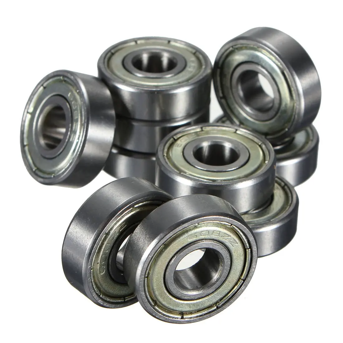 THGS 10 pcs. Ball bearings miniature deep groove ball bearings 608 ZZ 8 x 22 x 7mm Bearing Steel
THGS 10 pcs. Ball bearings miniature deep groove ball bearings 608 ZZ 8 x 22 x 7mm Bearing Steel
