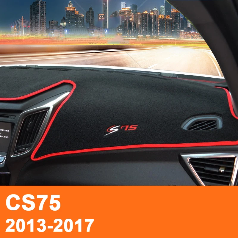 Коврики на приборную панель автомобиля, не загорайте светильник, коврик, платформа, стол, ковры, обшивка для Changan CS75 2014 2015 2016 2017, аксессуары 
Коврики на приборную панель автомобиля, не загорайте светильник, коврик, платформа, стол, ковры, обшивка для Changan CS75 2014 2015 2016 2017, аксессуары