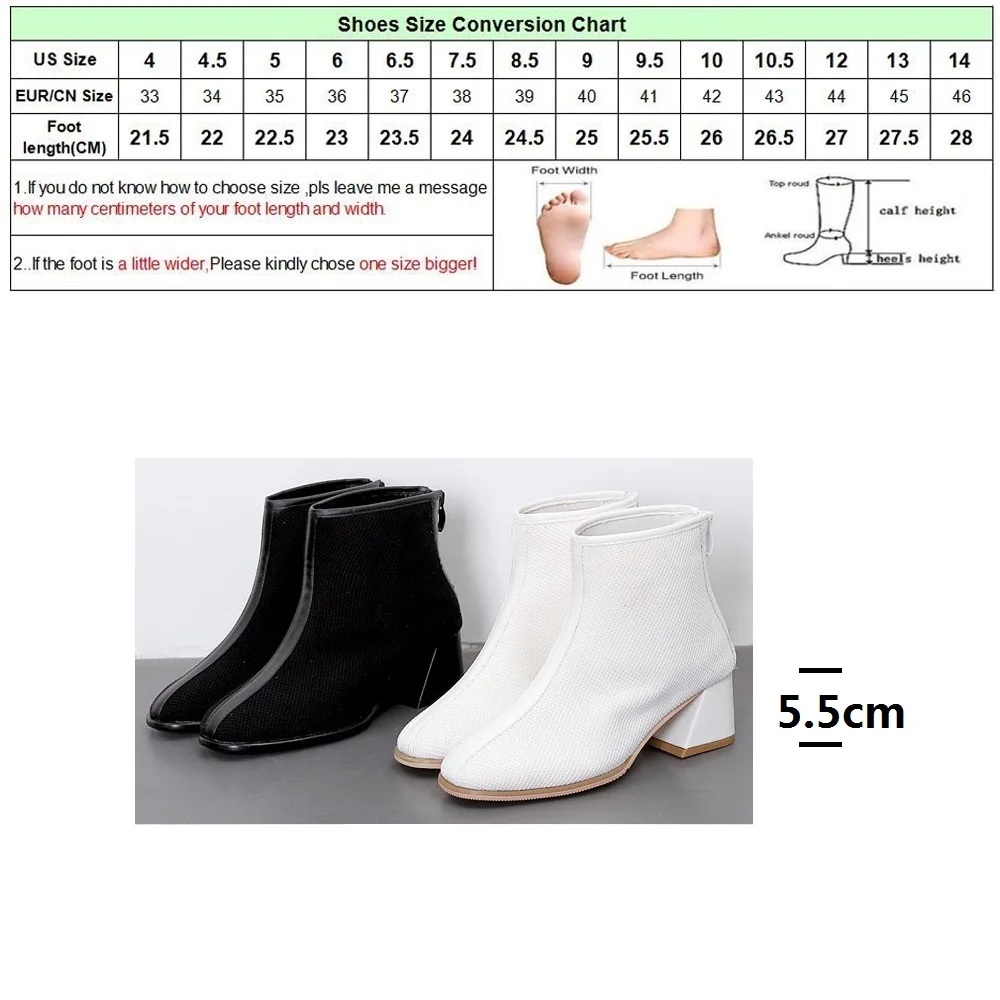 DRFARGO 2019 Fashion Ankle Boots Shoes Women 5.5 cm Square High Heel Round Toe Spring Winter Back Zipper Boots size 35-39 33482
DRFARGO 2019 Fashion Ankle Boots Shoes Women 5.5 cm Square High Heel Round Toe Spring Winter Back Zipper Boots size 35-39 33482