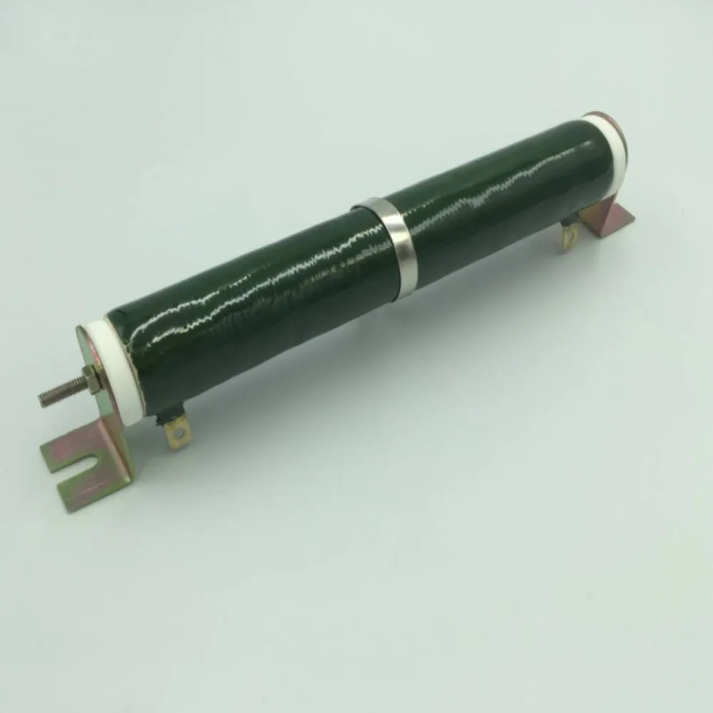 Фото Регулируемый резистор с проводной обмоткой 100 Вт 1 кОм переменный Зеленый