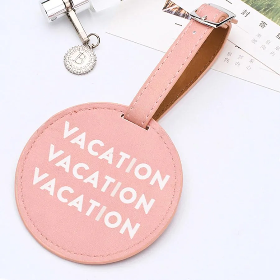 Zoukane Personalized Leather Round Suitcase Luggage Tag Label Bag Pendant Handbag Travel Accessories Name ID Address Tags LT01A
Zoukane Personalized Leather Round Suitcase Luggage Tag Label Bag Pendant Handbag Travel Accessories Name ID Address Tags LT01A