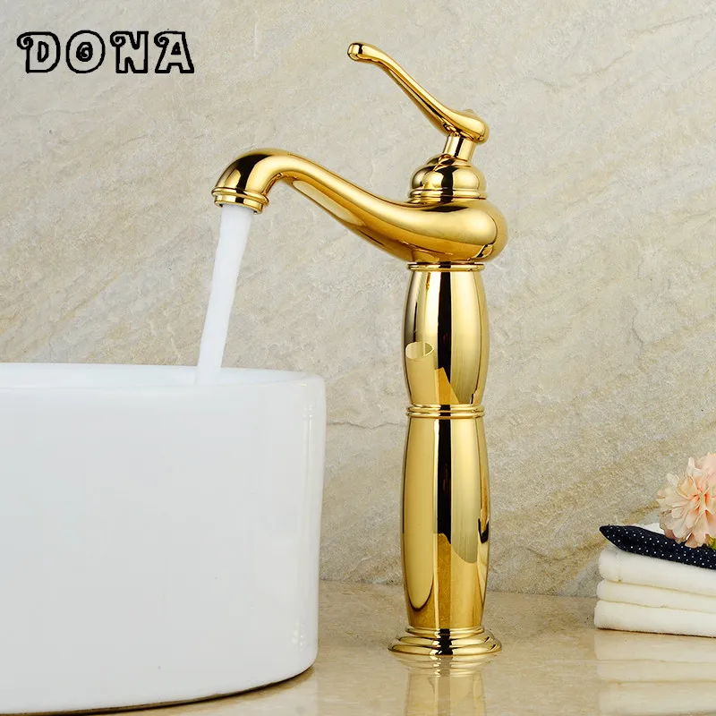 Free shipping Contemporary Gold faucets Bathroom Sink Basin Faucet Brass Mixer water Tap Home Improvement DONA4006D
Free shipping Contemporary Gold faucets Bathroom Sink Basin Faucet Brass Mixer water Tap Home Improvement DONA4006D