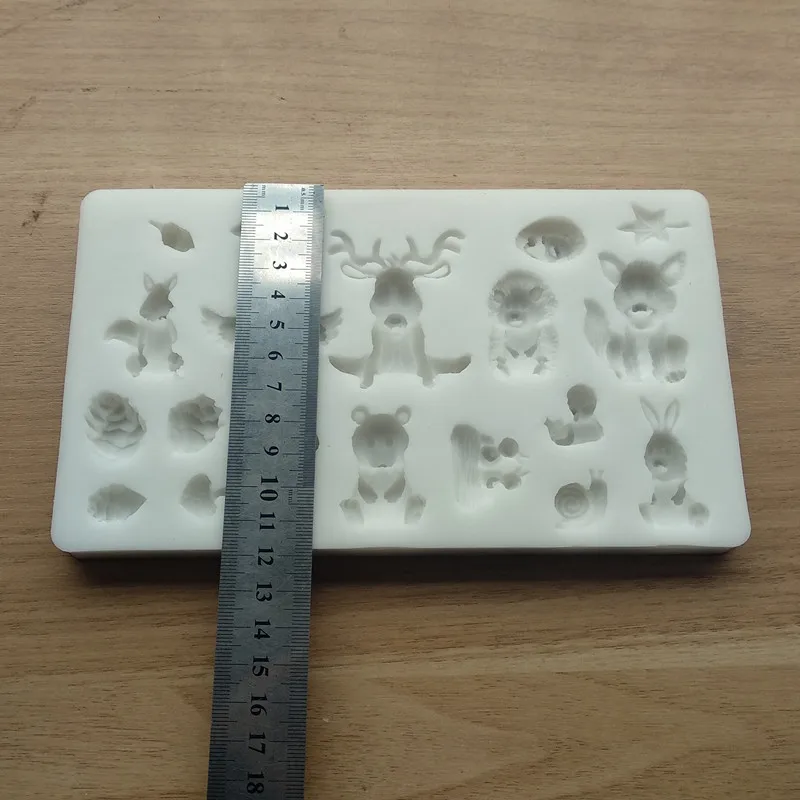 3D Forest Animal Mould Silicone Molds Woodland Silicone Moulds Cake Decorative Mold Tools SQ1825
3D Forest Animal Mould Silicone Molds Woodland Silicone Moulds Cake Decorative Mold Tools SQ1825