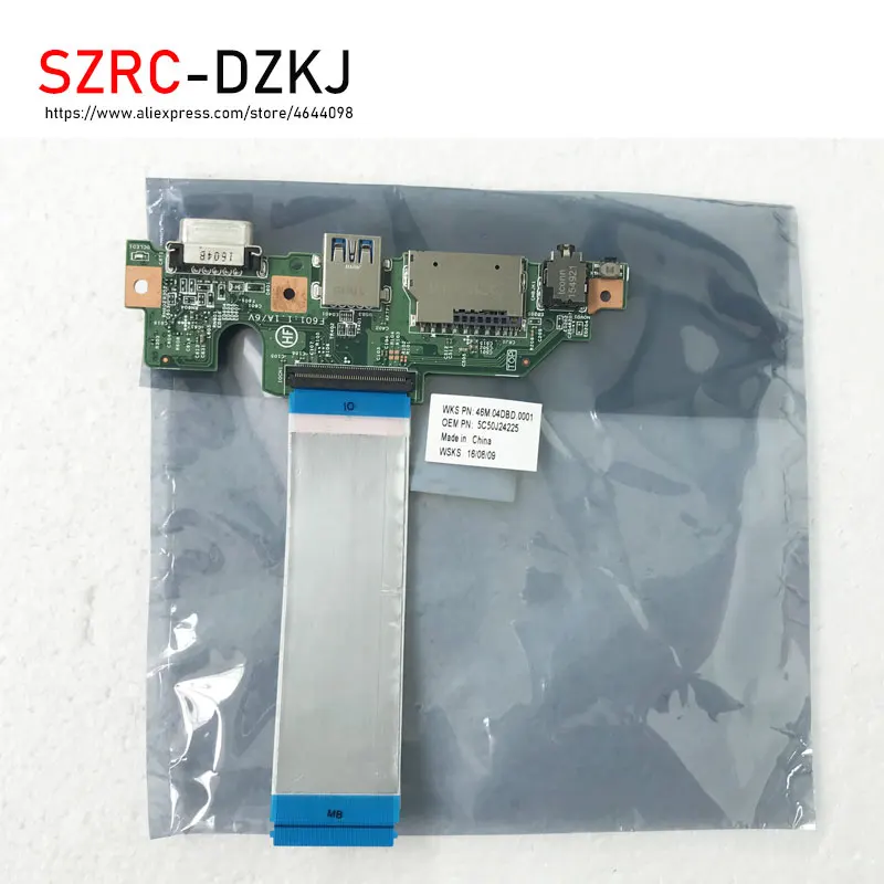 New Original For Lenovo M41 M41-70 M41-80 USB AUDIO switch power botton board LMK41 IO BD 448.04D10.0011 5C50J24225
New Original For Lenovo M41 M41-70 M41-80 USB AUDIO switch power botton board LMK41 IO BD 448.04D10.0011 5C50J24225