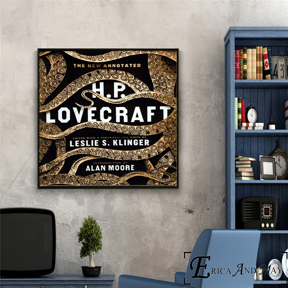 H.p. Lovecraft ужасы Абстрактная Картина на холсте плакаты и принты Настенная картина