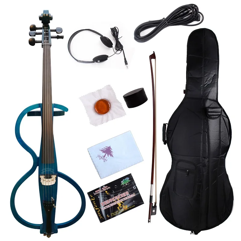 blue color yinfente 4/4 Cello Purple Color Electric cello Metal Cello peg Ebony fittings 5 string or 4 string can choose
blue color yinfente 4/4 Cello Purple Color Electric cello Metal Cello peg Ebony fittings 5 string or 4 string can choose