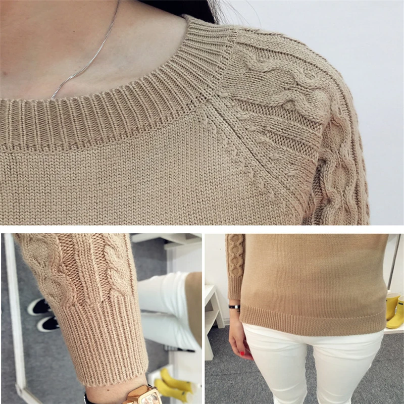 Fall Winter Warm Slim Elegant Sweater Women Jumper 2018 Knitted Long Sleeve pullover Sweater Top Knit Coat;jersey mujer ladies
Fall Winter Warm Slim Elegant Sweater Women Jumper 2018 Knitted Long Sleeve pullover Sweater Top Knit Coat;jersey mujer ladies
