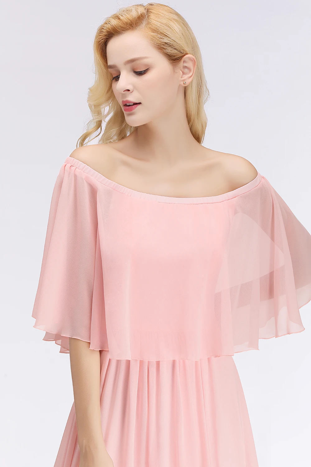 Sexy Off Shoulder Ruffles Long Bridesmaid Dresses Boat Neck Sleeveless Wedding Party Dress Robe Demoiselle D'honneur
Sexy Off Shoulder Ruffles Long Bridesmaid Dresses Boat Neck Sleeveless Wedding Party Dress Robe Demoiselle D'honneur