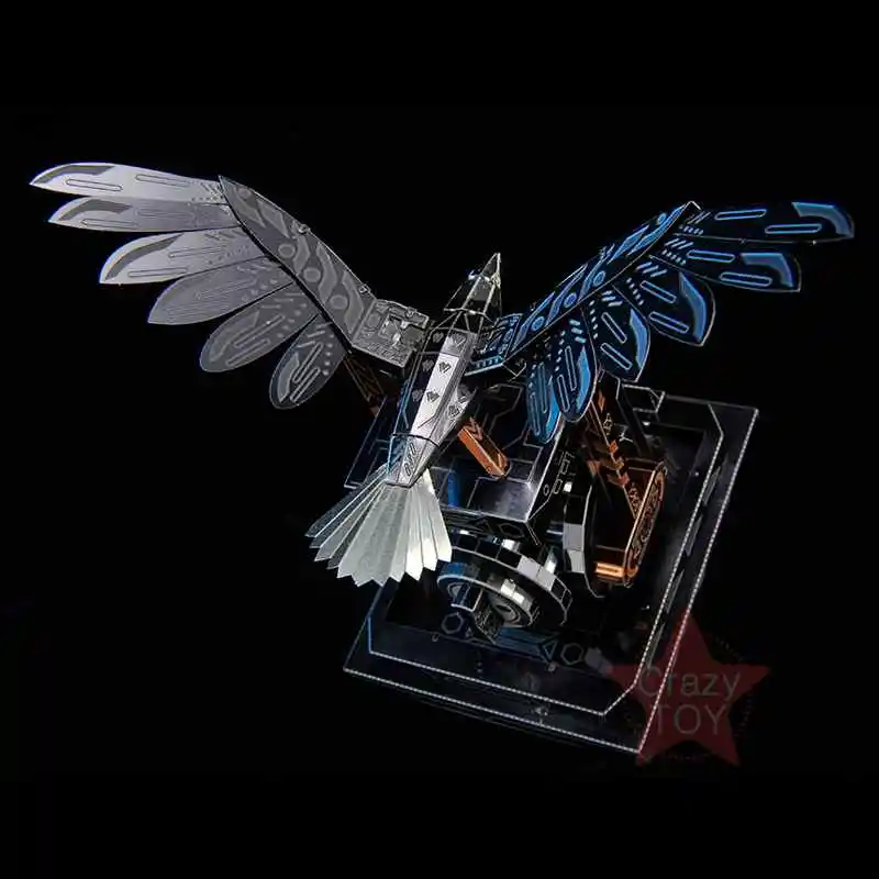 Microworld Mechanical Eagle 3D Metal Puzzle DIY Assemble Model Kits Laser Cut Jigsaw Building Toys Z017 for gift
Microworld Mechanical Eagle 3D Metal Puzzle DIY Assemble Model Kits Laser Cut Jigsaw Building Toys Z017 for gift