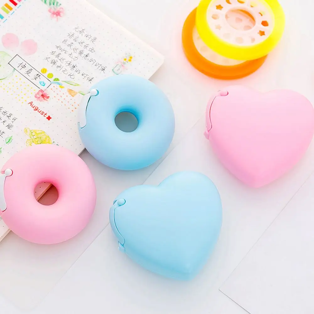 Kawaii сердце/пончик лента для ресниц медицинская диспенсер Бумага Резак сепаратор