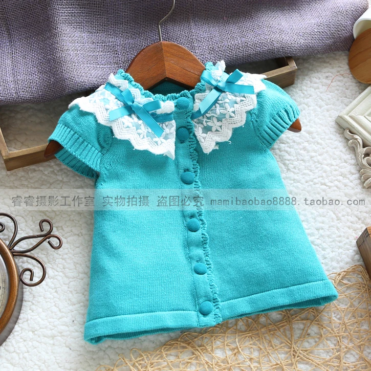 new 2014 spring autumn baby clothing Fashion princess outerwear girls short-sleeve sweater cardigan all-match knitted sweater
new 2014 spring autumn baby clothing Fashion princess outerwear girls short-sleeve sweater cardigan all-match knitted sweater