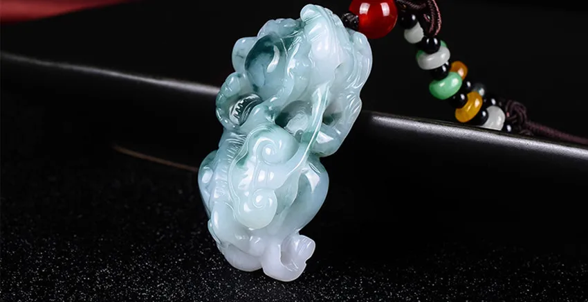 Exquisite jewelry fashion Burma stone pixiu pendant necklace luck blessing lovers gift./29 | Украшения и аксессуары