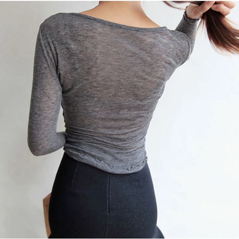 Sexy Tshirt Women T Shirt Spring Summer T-Shirt Women Tops Korean Long Sleeve Vetement Femme Ropa Mujer Kawaii Clothes
Sexy Tshirt Women T Shirt Spring Summer T-Shirt Women Tops Korean Long Sleeve Vetement Femme Ropa Mujer Kawaii Clothes