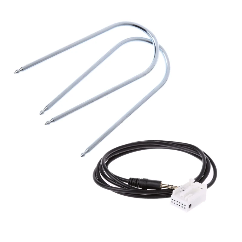 AUX Cable with Radio Removal Tools For Peugeot 307 308 408 407 507 C2 C5 Citroen RD4
AUX Cable with Radio Removal Tools For Peugeot 307 308 408 407 507 C2 C5 Citroen RD4