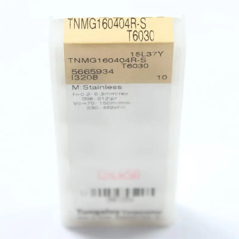 Токарный инструмент Toshiba TNMG160404R-S T6030 10 шт./лот 100% оригинал высокое качество токарные станки TNMG160404R-S T6030
Токарный инструмент Toshiba TNMG160404R-S T6030 10 шт./лот 100% оригинал высокое качество токарные станки TNMG160404R-S T6030
