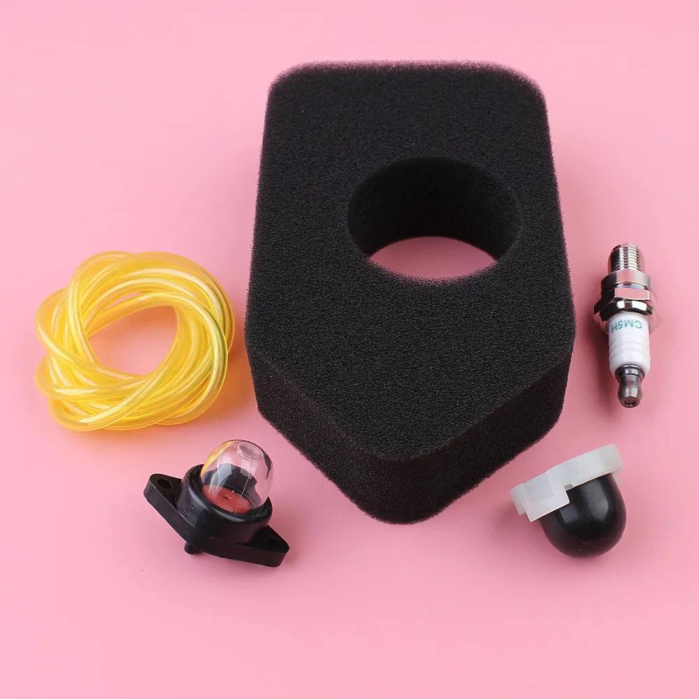 Air Filter Primer Bulb Fuel Hose Spark Plug Kit For Briggs Stratton 694394 4178 5099 698369 495770 795083 Engine Spare Part
Air Filter Primer Bulb Fuel Hose Spark Plug Kit For Briggs Stratton 694394 4178 5099 698369 495770 795083 Engine Spare Part