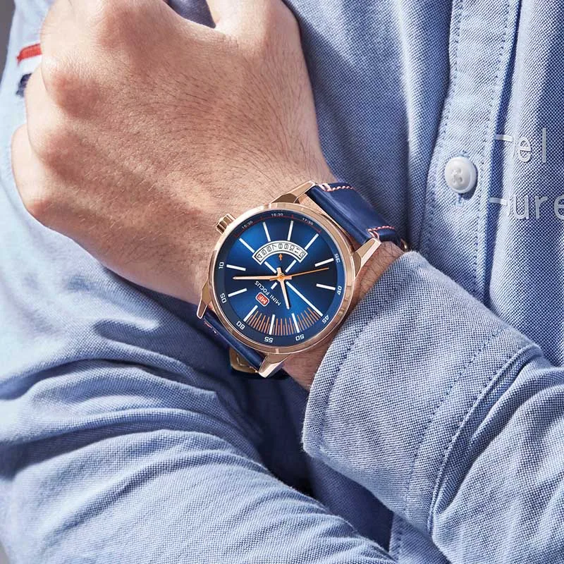 Men's Quartz Wristwatches Men Watch MINI FOCUS Genuine Leather Male Top Brand Luxury Wrist Watch with Calendar Relogio Masculino
Men's Quartz Wristwatches Men Watch MINI FOCUS Genuine Leather Male Top Brand Luxury Wrist Watch with Calendar Relogio Masculino