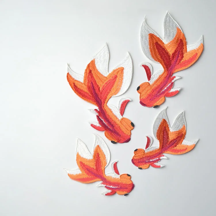 Goldfish Group Embroidery Cloth Embroidered Patches Sew on Iron on Embroidery Stickers DIY Patch Clothing Appliqued Badges
Goldfish Group Embroidery Cloth Embroidered Patches Sew on Iron on Embroidery Stickers DIY Patch Clothing Appliqued Badges