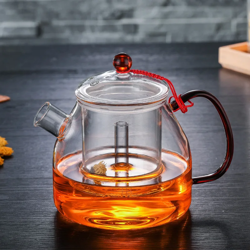1200ML Heat-Resistant Borosilicate Glass Tea Pot Kettle Hot Cold Resistant Dual Use Bamboo Tea Pot for Coffee shop supplies
1200ML Heat-Resistant Borosilicate Glass Tea Pot Kettle Hot Cold Resistant Dual Use Bamboo Tea Pot for Coffee shop supplies