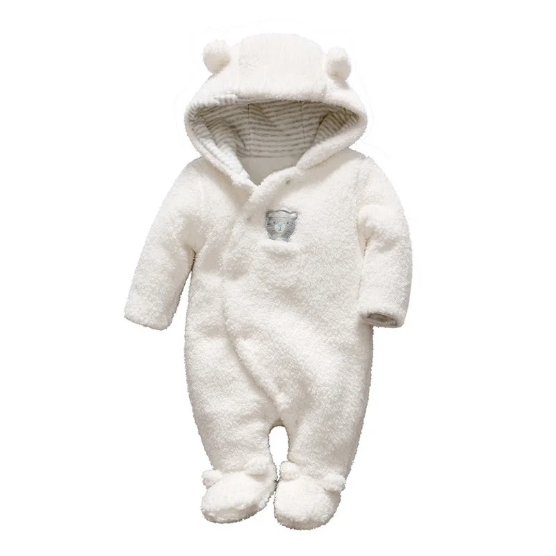 Newborn Baby Girls Boy Clothes Footed Romper Winter Unisex Plush Hooded Bear Infant Jumpsuit Warm Costume
Newborn Baby Girls Boy Clothes Footed Romper Winter Unisex Plush Hooded Bear Infant Jumpsuit Warm Costume