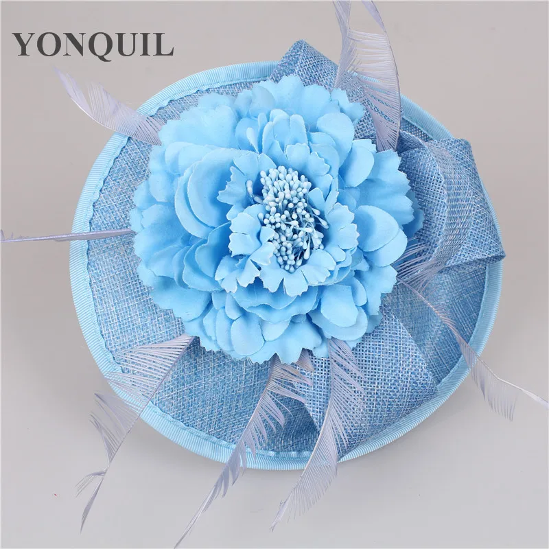 Light Blue Fascinator With Silk Flower Imitation Sinamay Fascinators Hats Bridal Hair Accessories Event Hats High Sale 22 Colors
Light Blue Fascinator With Silk Flower Imitation Sinamay Fascinators Hats Bridal Hair Accessories Event Hats High Sale 22 Colors