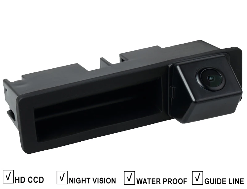 CCD Car Trunk Boot Handle Rear View Camera For Audi A3 A4 A6L A8L Q7 Reversing Parking Line Vehicle Parking Assist Night Vision
CCD Car Trunk Boot Handle Rear View Camera For Audi A3 A4 A6L A8L Q7 Reversing Parking Line Vehicle Parking Assist Night Vision