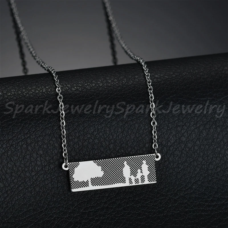 Customize Back Bar Family Necklace With Mom Dad Kids Tree Personalize Name Plate Pendant Necklace Engraved Words Jewelry Gift
Customize Back Bar Family Necklace With Mom Dad Kids Tree Personalize Name Plate Pendant Necklace Engraved Words Jewelry Gift