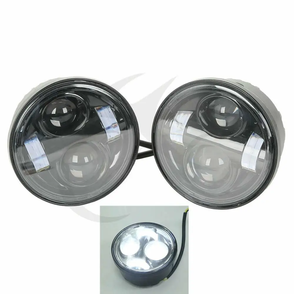 2x 4.65" LED High Low Beam Headlamp Headlight For Harley Dyna Fat Bob FXDF 08-16 13 14 Motorcycle
2x 4.65" LED High Low Beam Headlamp Headlight For Harley Dyna Fat Bob FXDF 08-16 13 14 Motorcycle