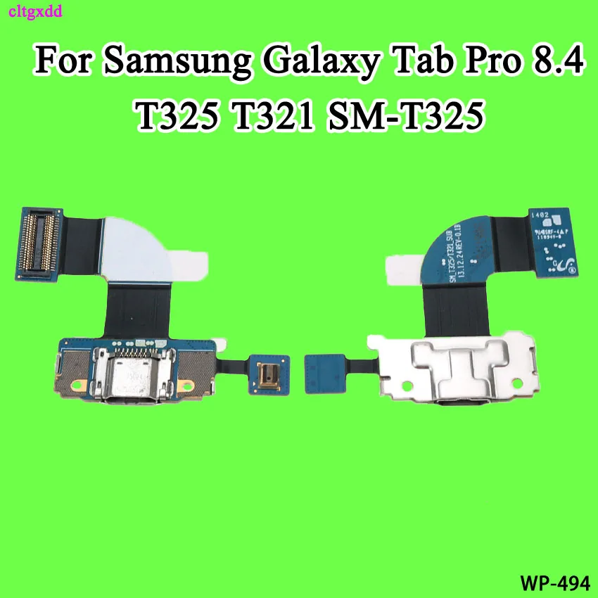 

cltgxdd USB Charging Port Connector Charge Dock Socket Jack Plug Flex Cable For Samsung Galaxy Tab Pro 8.4 T325 T321 SM-T325
