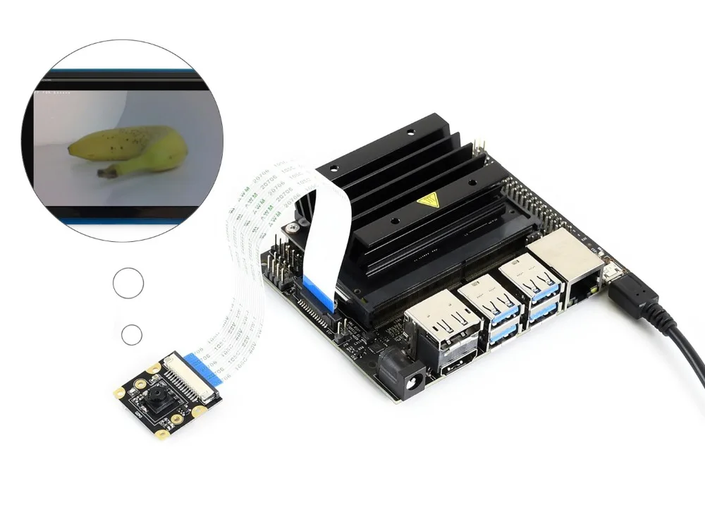 IMX219-77 Camera for Jetson Nano 8 Megapixels IMX219 Sensor 3280 * 2464 Resolution
IMX219-77 Camera for Jetson Nano 8 Megapixels IMX219 Sensor 3280 * 2464 Resolution