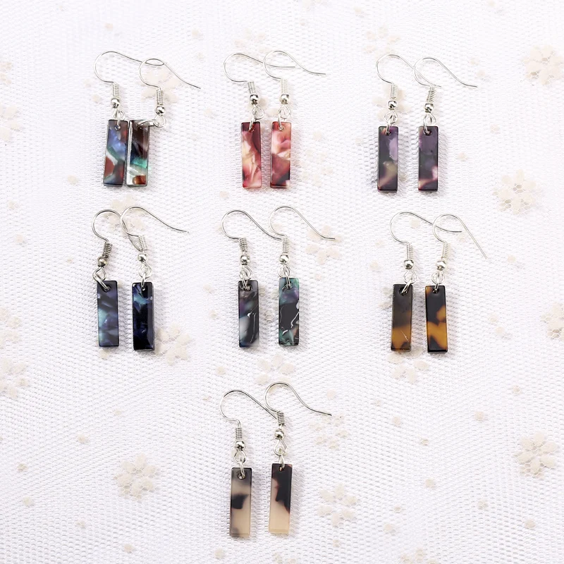 Boho Fashion Leopard Vintage Acrylic Drop Earrings Special rectangle Multcolors Earring For Women
Boho Fashion Leopard Vintage Acrylic Drop Earrings Special rectangle Multcolors Earring For Women
