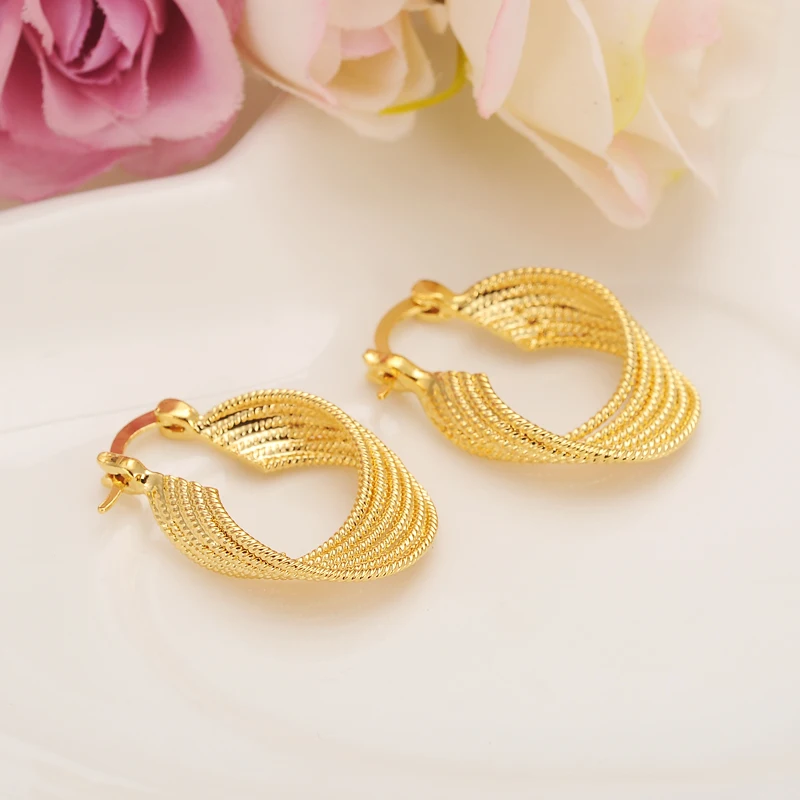 2 pairs African Earrings for Women Gold hoop Earrings Girl Ethiopian Jewelry Arab Middle East girls earring best Gift
2 pairs African Earrings for Women Gold hoop Earrings Girl Ethiopian Jewelry Arab Middle East girls earring best Gift