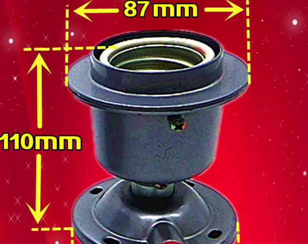 Aluminum die-casting E27 Mining lamp Lampshade, Lamp Bases 250v 100-500w 80*92mm
Aluminum die-casting E27 Mining lamp Lampshade, Lamp Bases 250v 100-500w 80*92mm