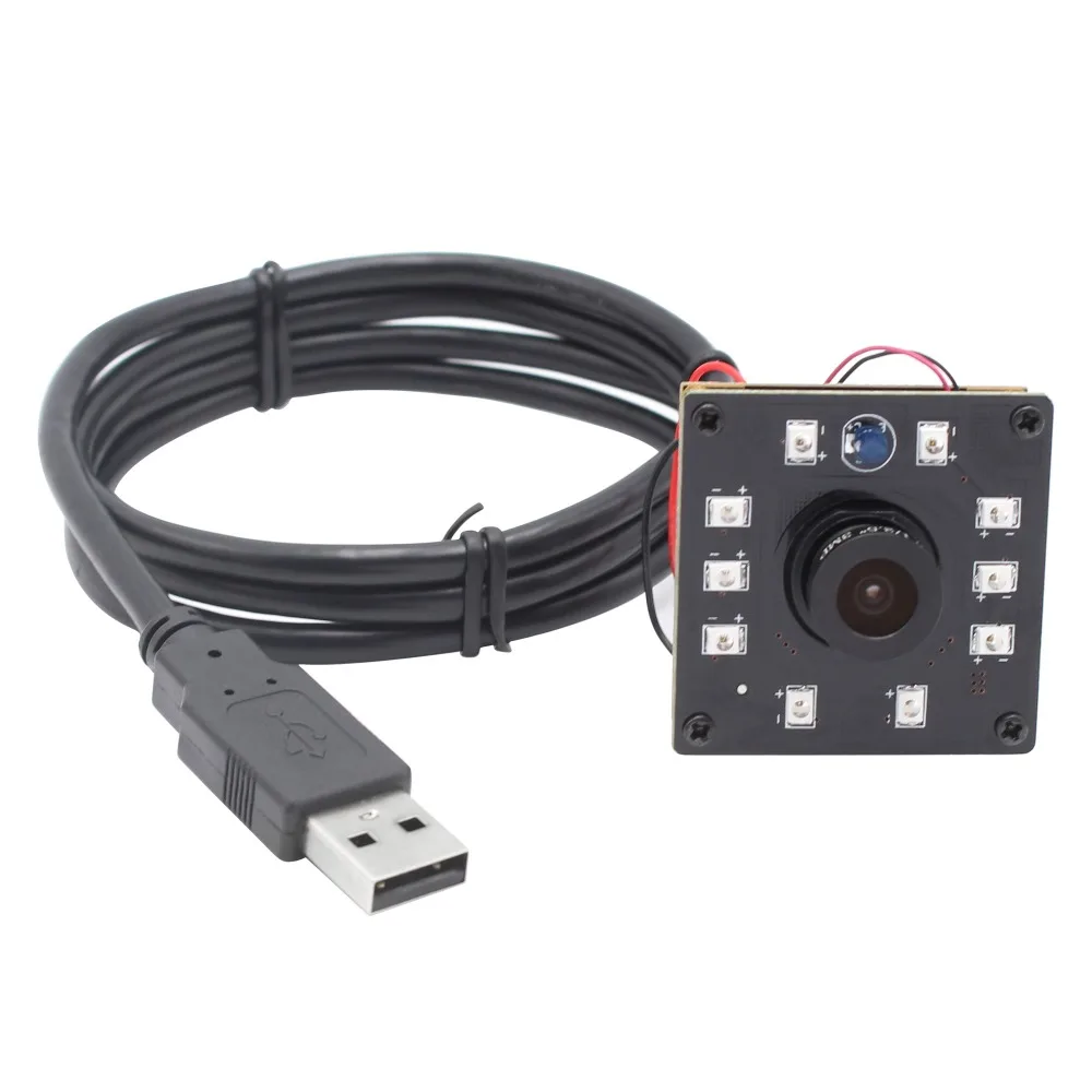

ELP 1.0 Megapixel 720P OV9712 CMOS H.264 /MJPEG Infrered usb webcam Cam Module CCTV Board IR camera for Android Linux Windows